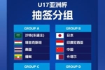 前八进世少赛！U17亚洲杯分组：国少小组赛战日本、印尼、卡塔尔